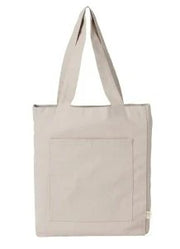 Canvas 9 oz Tote with Pocket