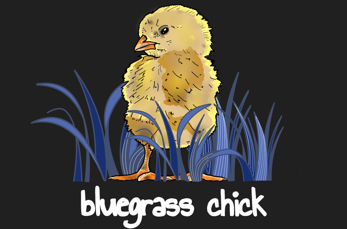 Bluegrass Chick Sticker