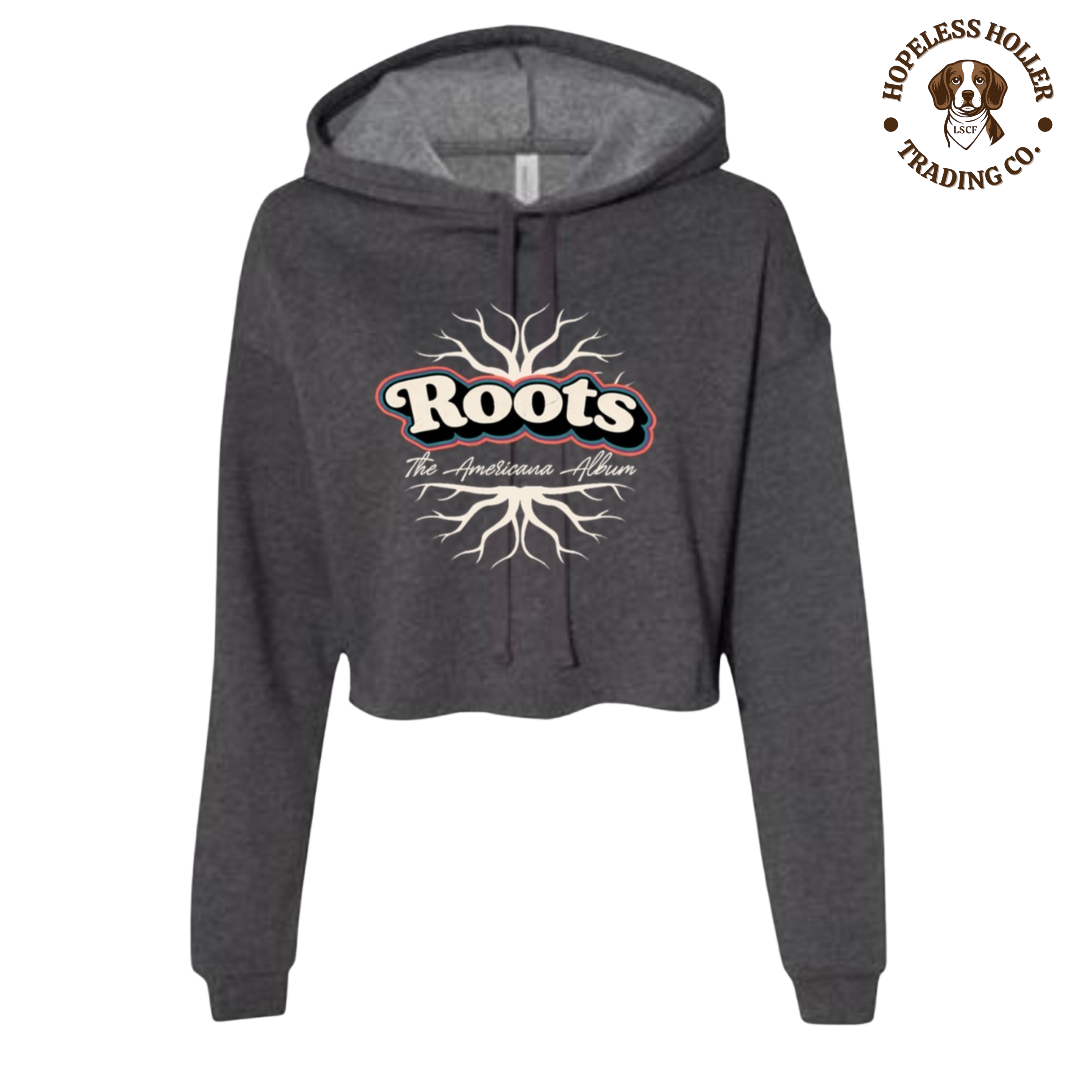 Ariel Jade: Roots Cropped Hoodie