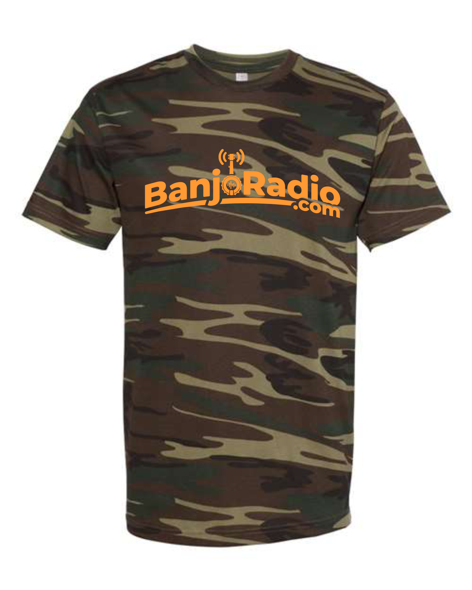 Banjo Radio Camo T-Shirt (CF3907)