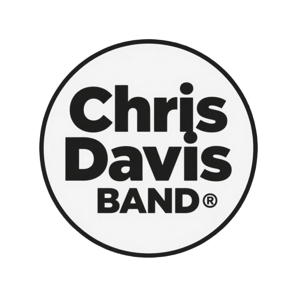 Chris Davis Band Logo Sticker