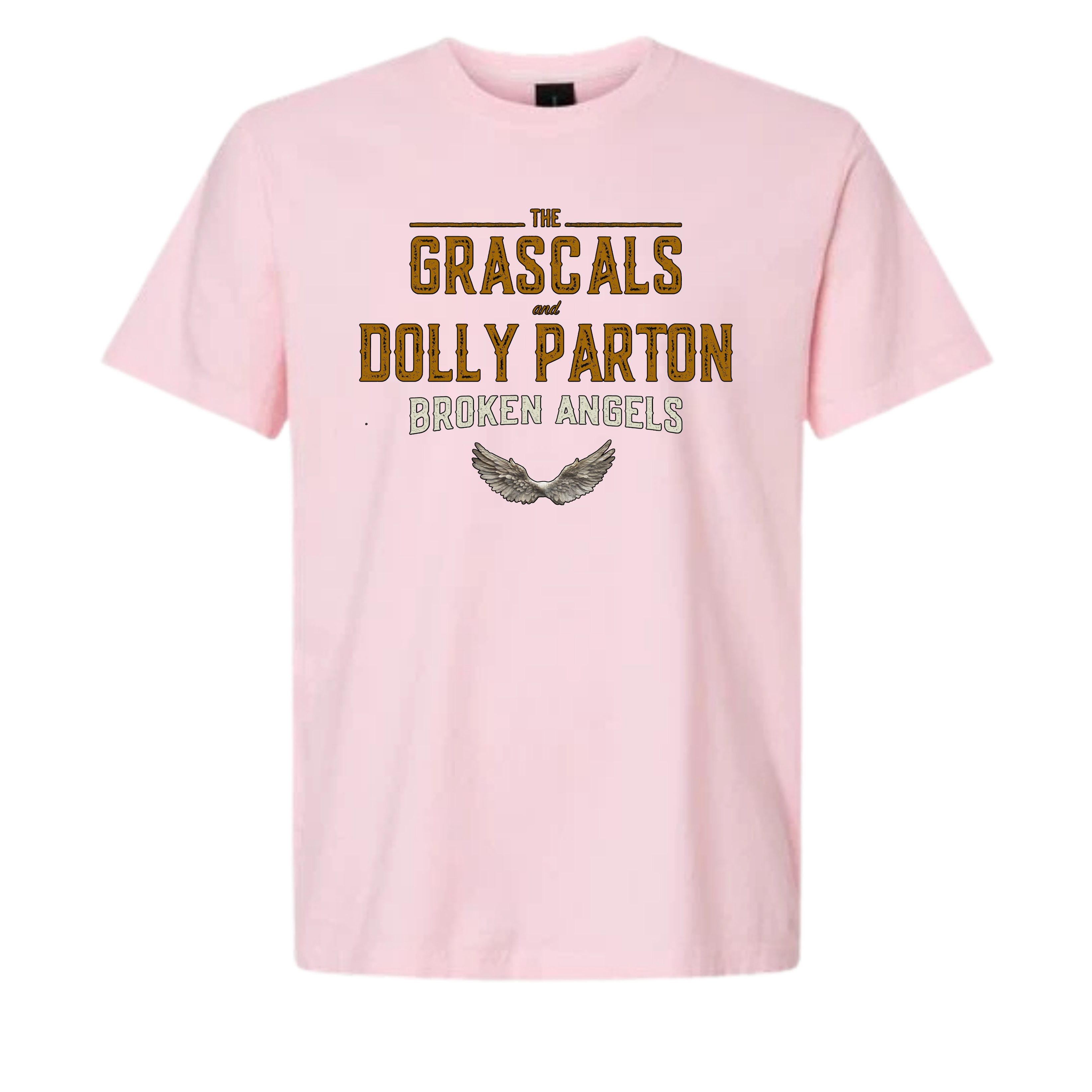 The Grascals & Dolly Parton- Broken Angels Unisex Short Sleeve