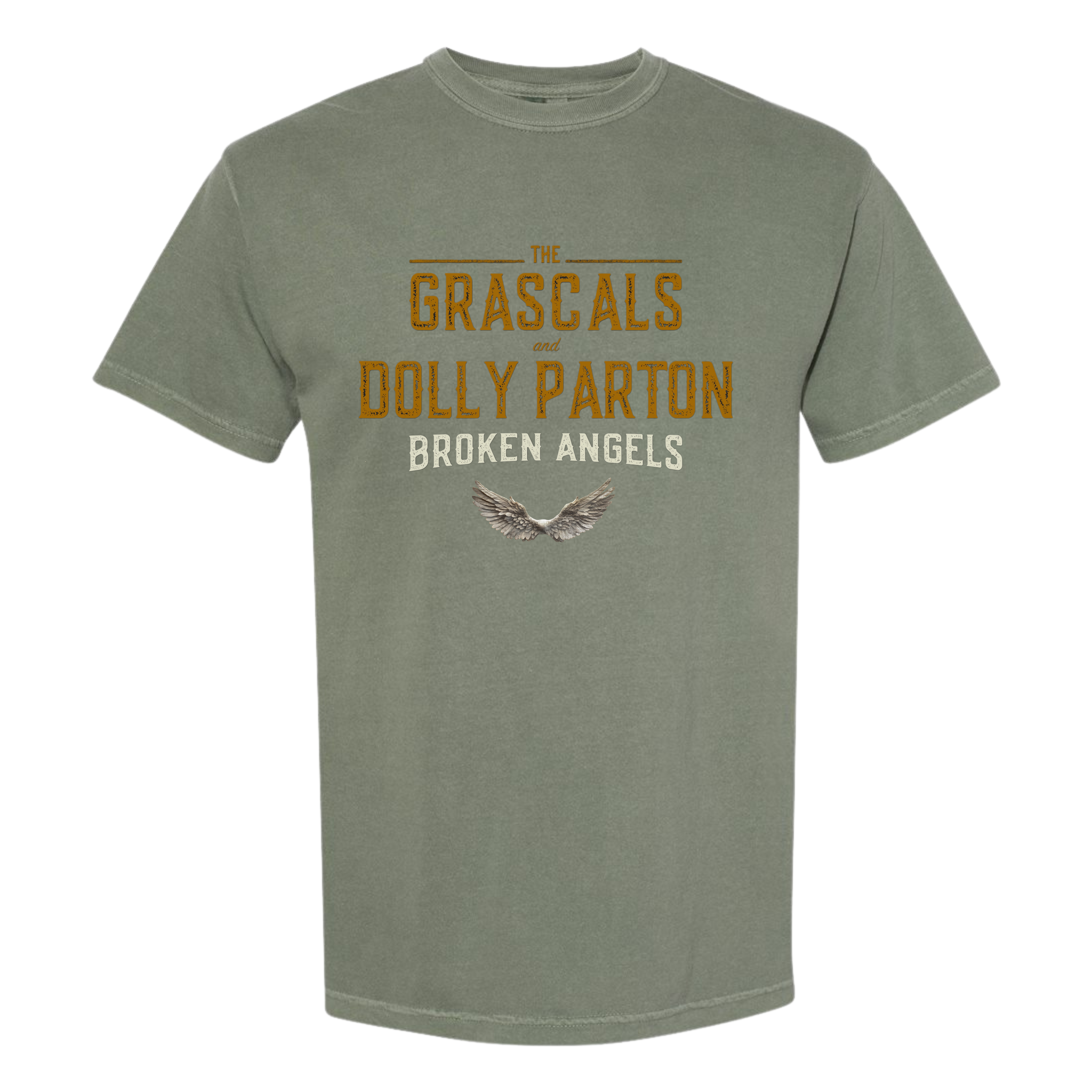 The Grascals & Dolly Parton- Broken Angels Unisex Short Sleeve
