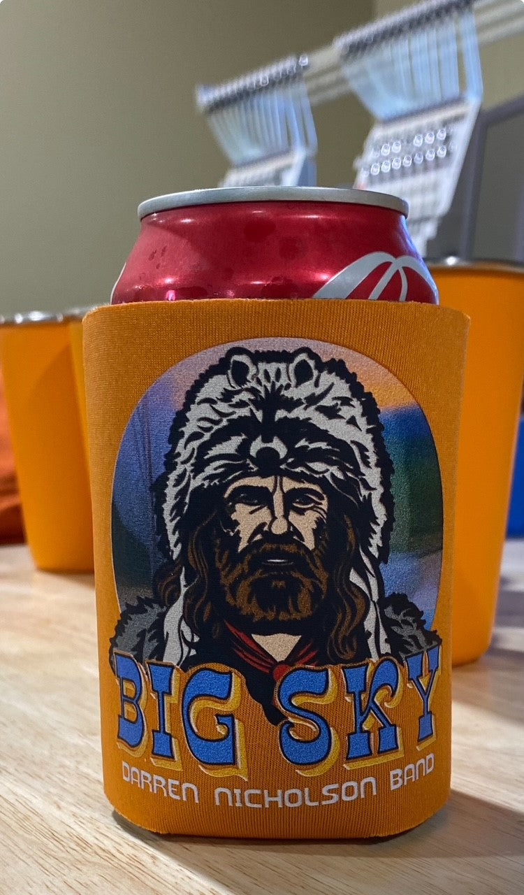 Big Sky Can Koozie