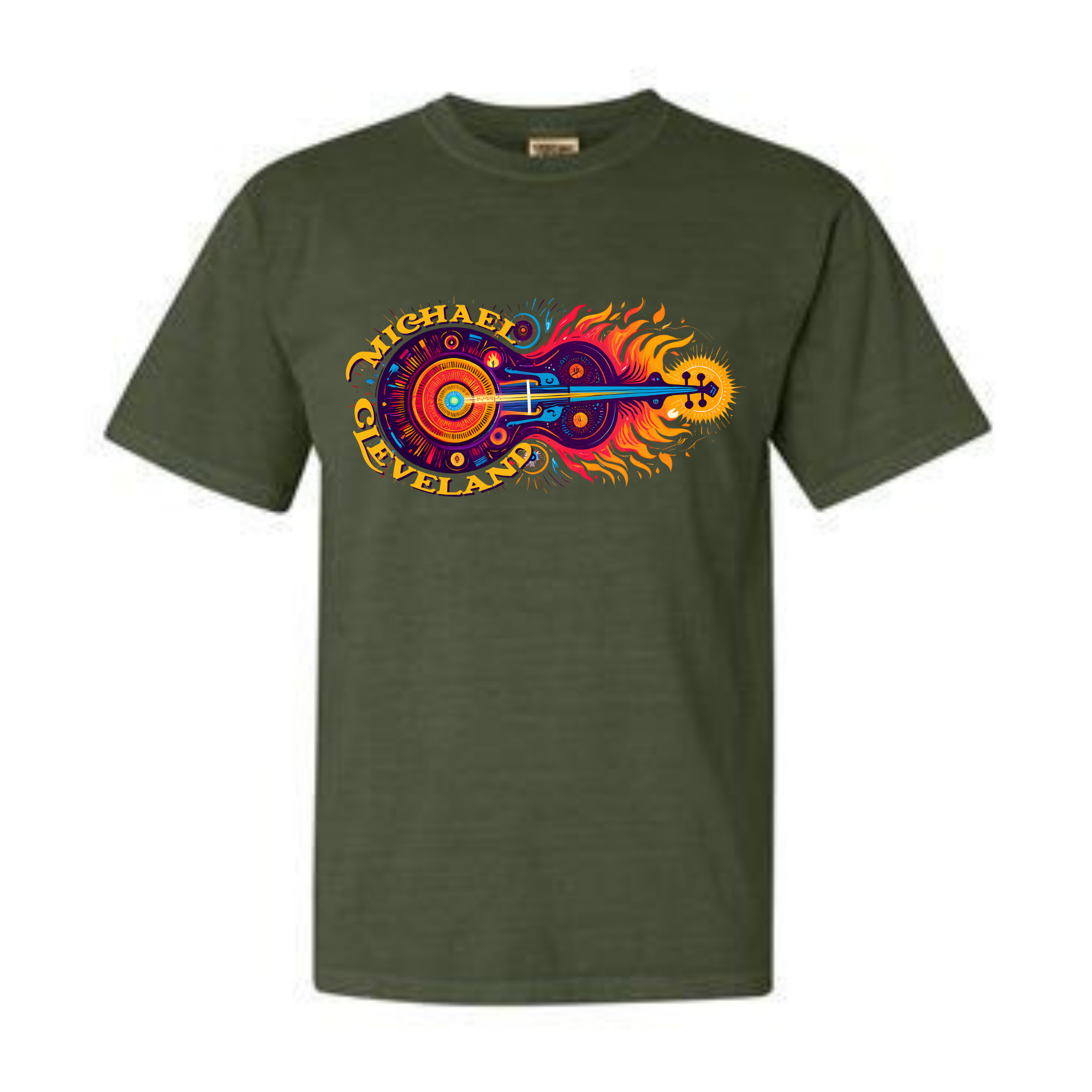 Michael Cleveland- Flaming Fiddle Short Sleeve