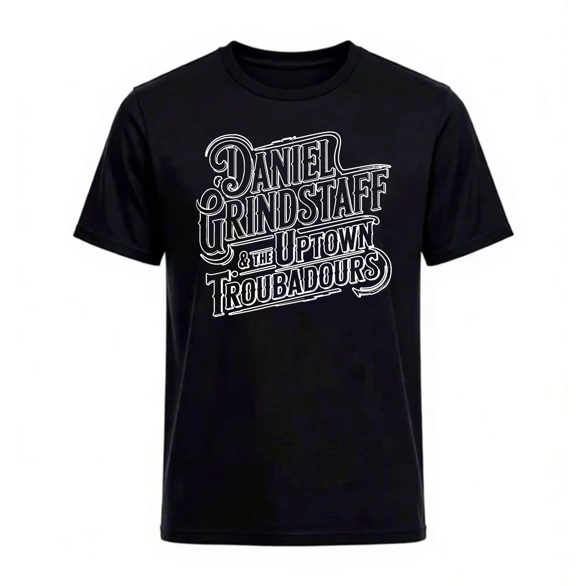 Daniel Grindstaff & The Uptown Troubadours T-Shirt (BC)