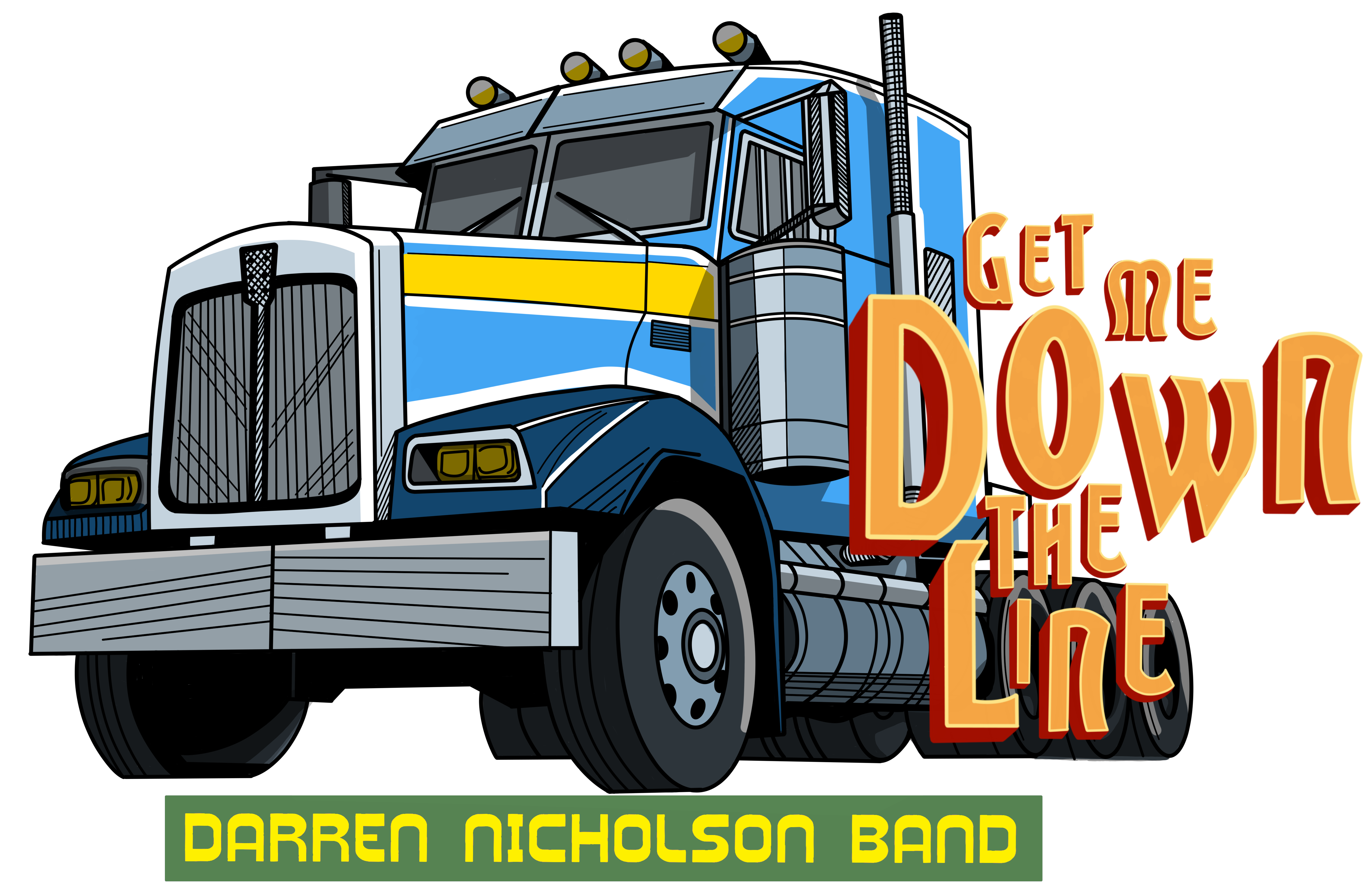 Sticker - Down The Line Truck