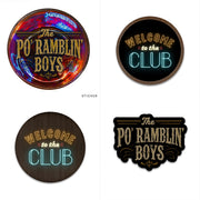 Welcome To The Club UV Sticker