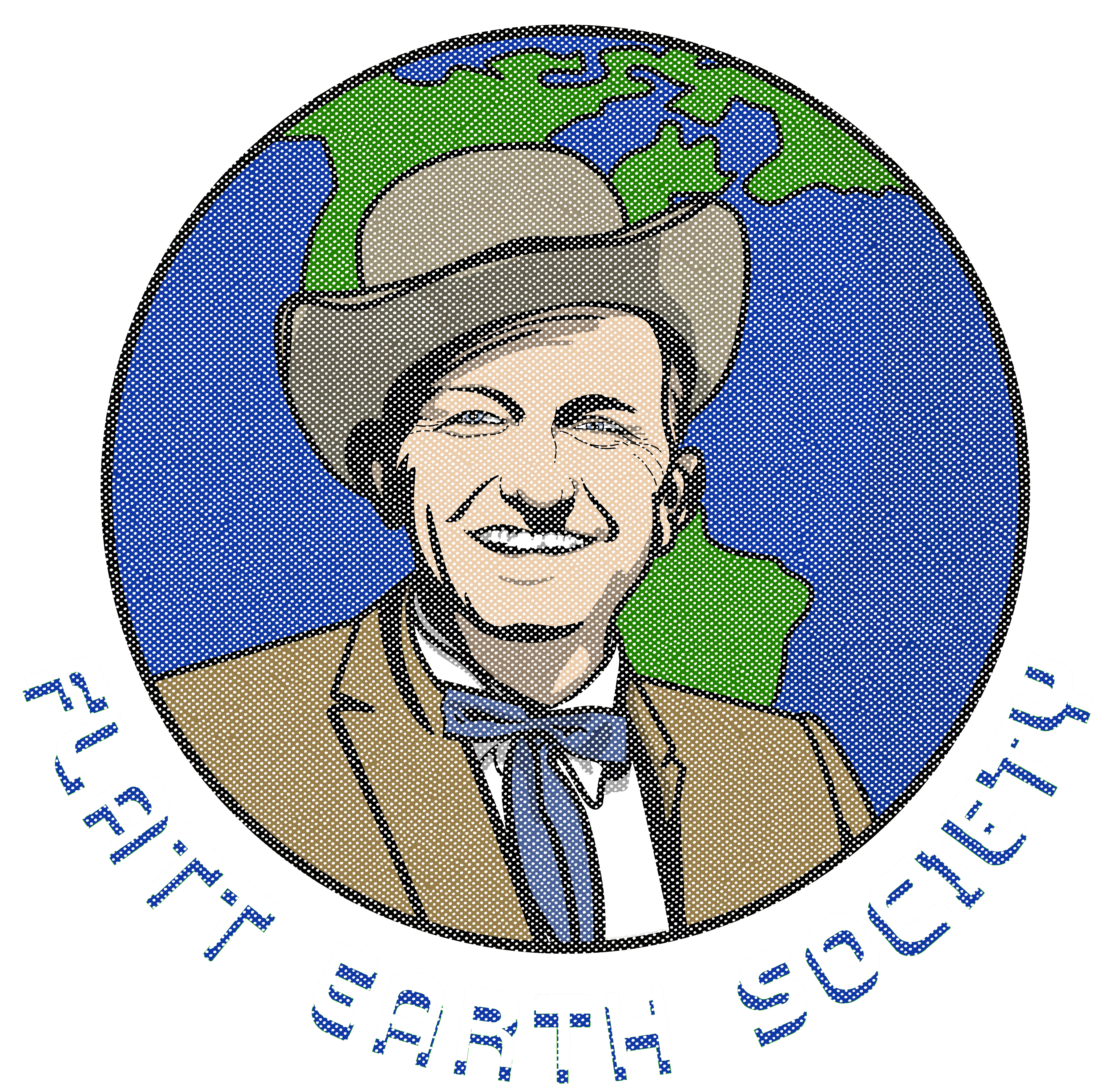 Flat Earth Society Sticker