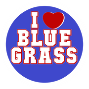 I Love Bluegrass Sticker