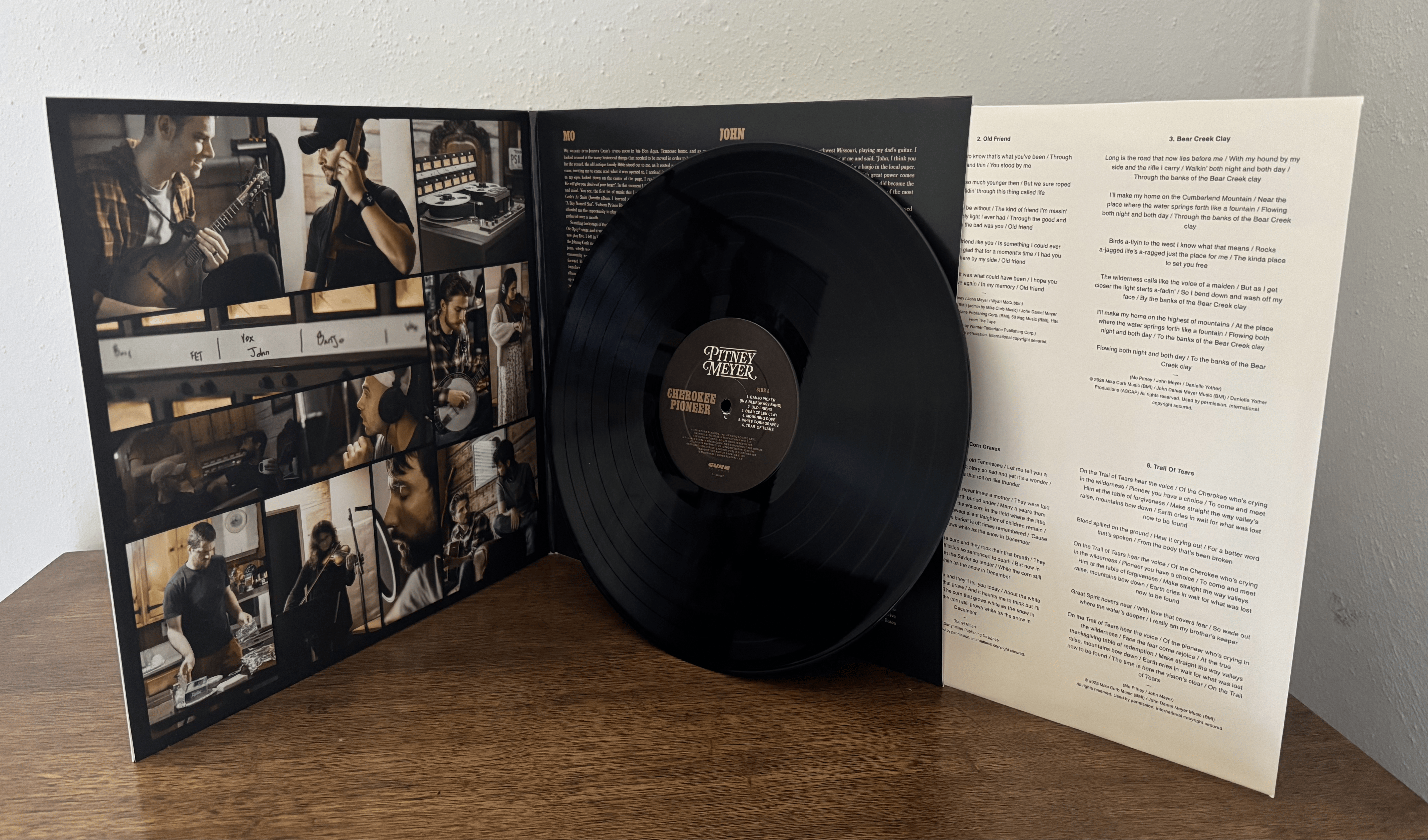 Pitney Meyer: Cherokee Pioneer Vinyl
