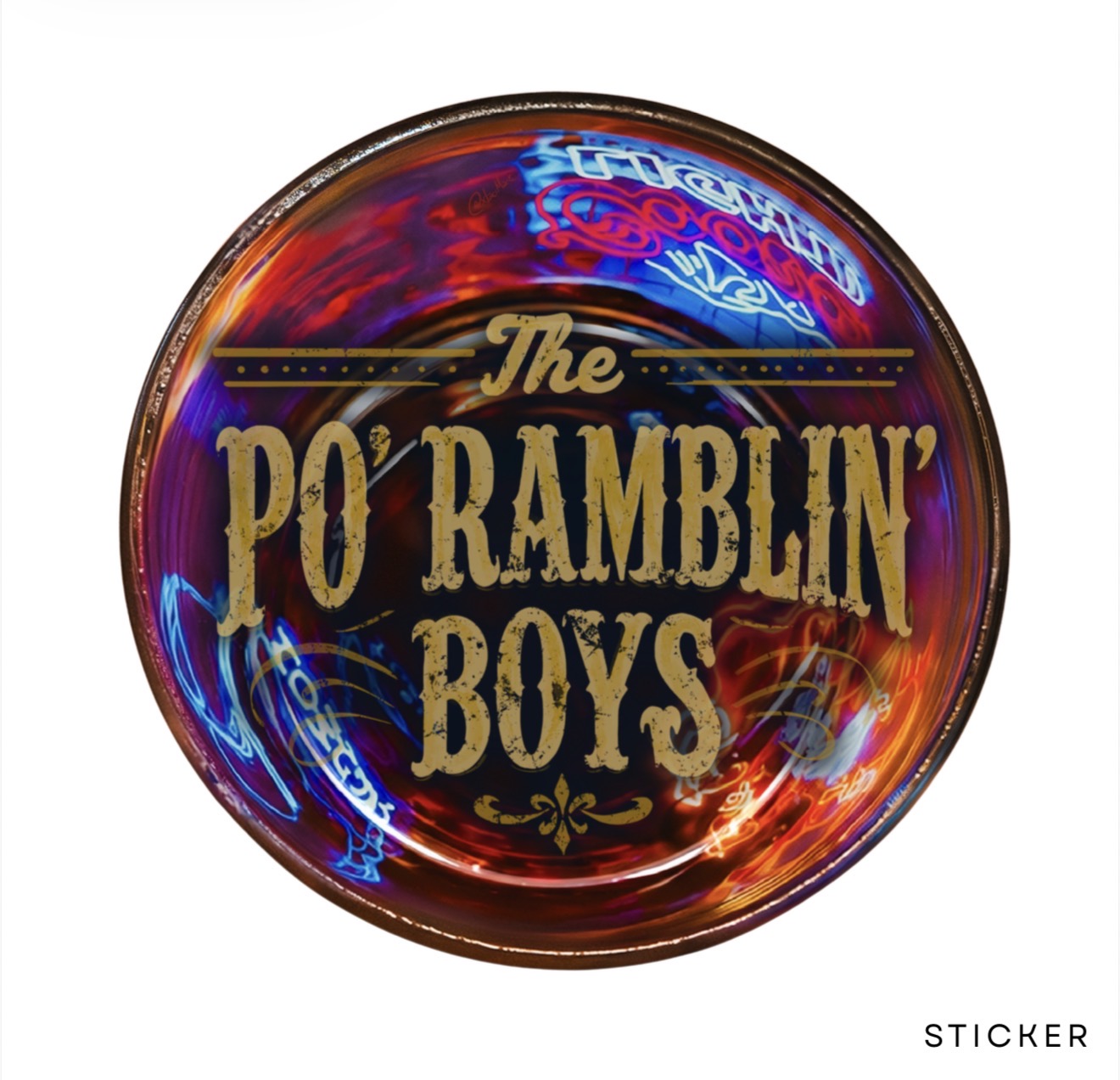 Welcome To The Club UV Sticker