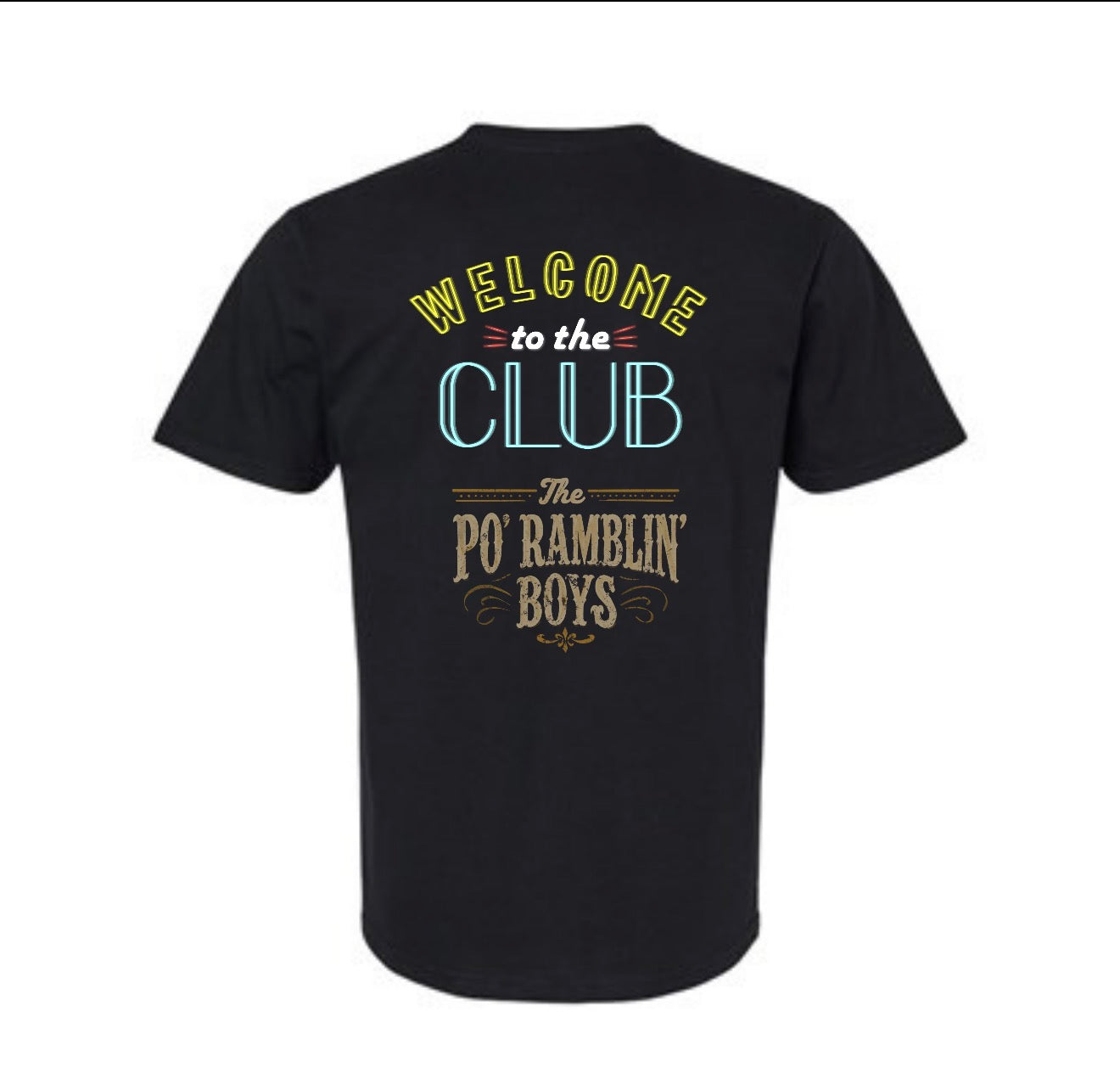 NEW Welcome To The Club Pocket Tee