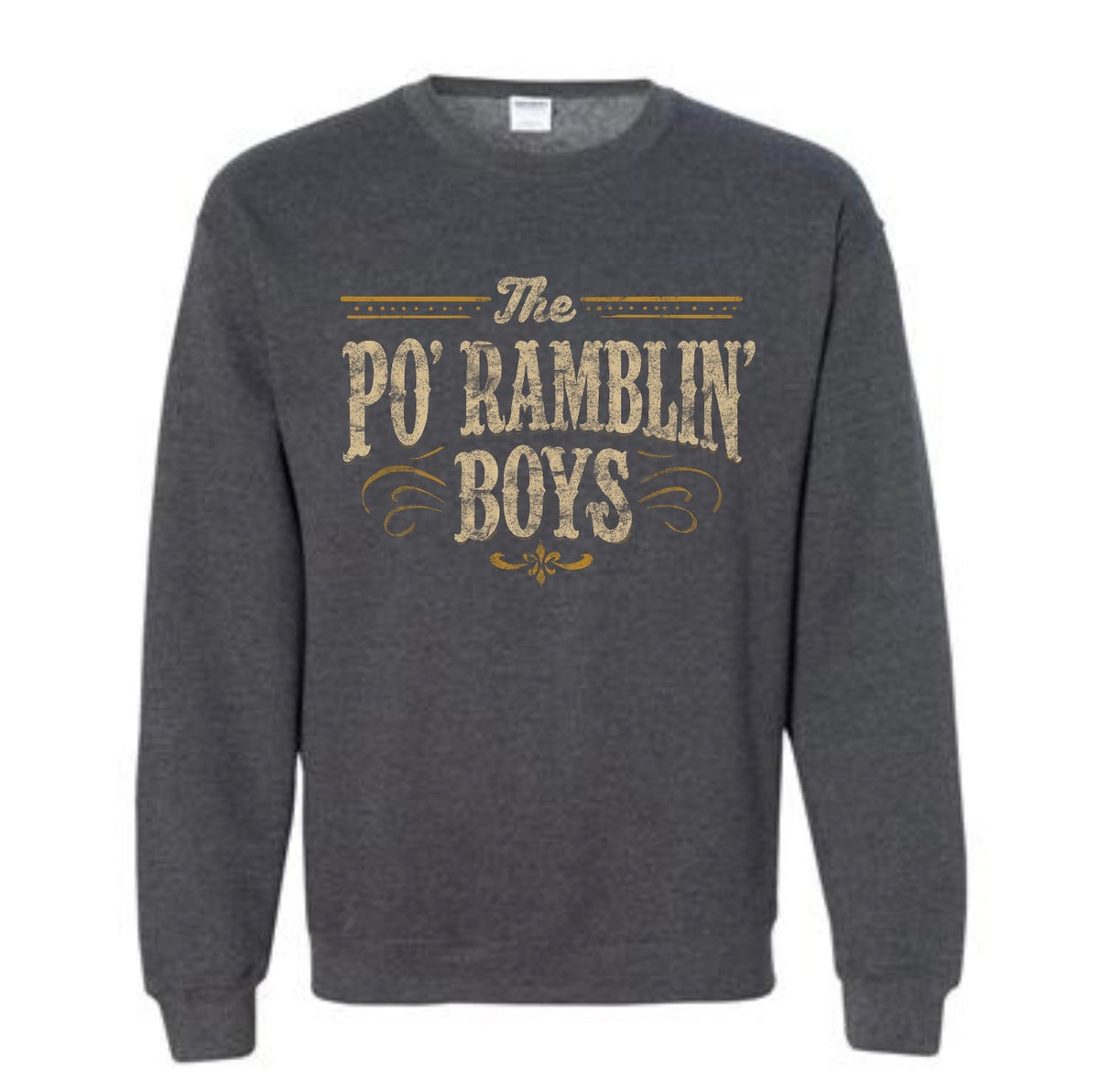NEW The Po’ Ramblin’ Boys Crewneck Sweatshirt