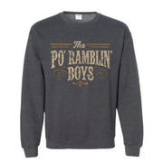 NEW The Po’ Ramblin’ Boys Crewneck Sweatshirt
