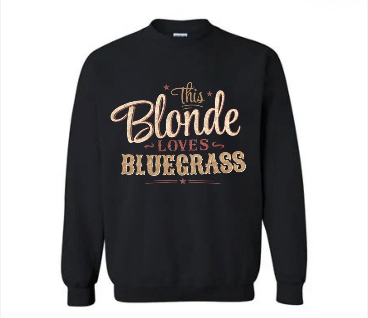 This Blonde Loves Bluegrass Sweatshirt