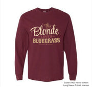 This Blonde Loves Bluegrass Long Sleeve Tee