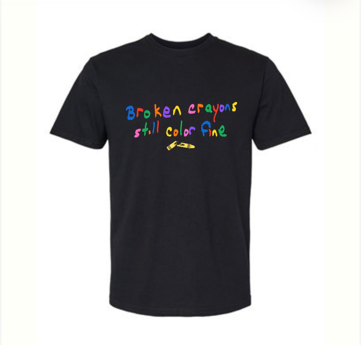 Hope In Harmony - Broken Crayons Still Color Fine T-Shirt