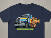 DNB Get Me Down The Line Navy T-Shirt