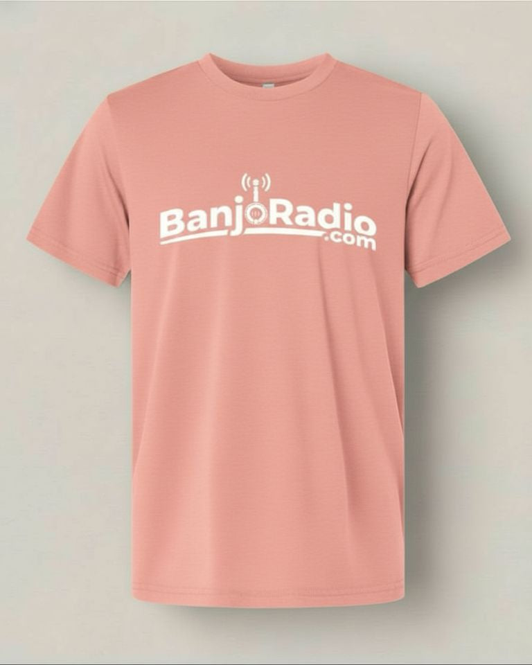 Banjo Radio Salmon T-Shirt (BC3001)