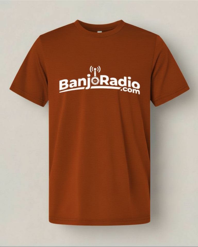 Banjo Radio Burnt Orange T-Shirt (BC3001)