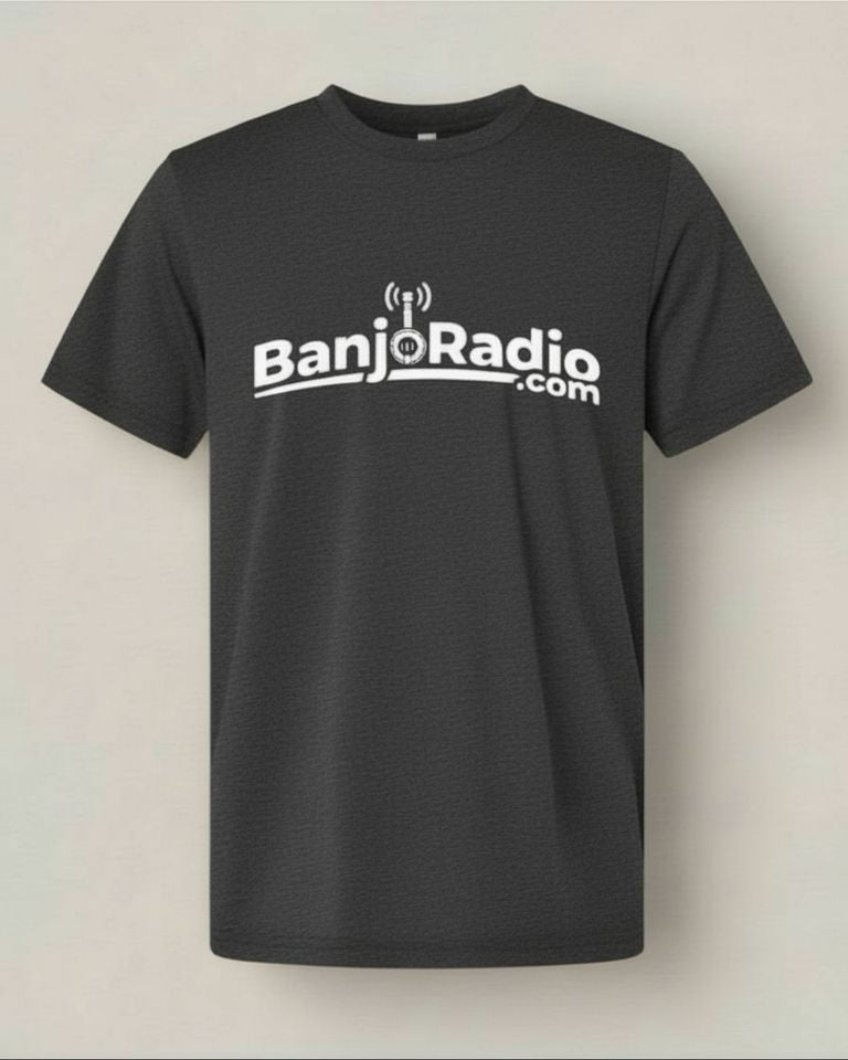 Banjo Radio Dark Gray T-Shirt (BC3001)