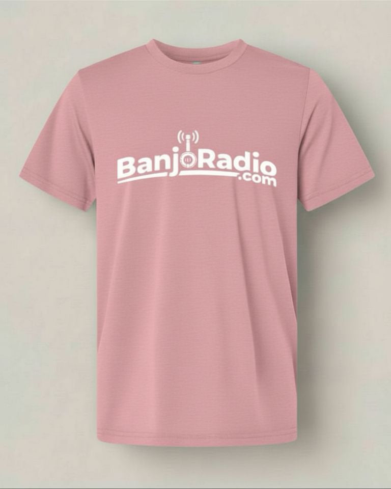 Banjo Radio Pink T-Shirt (BC3001)