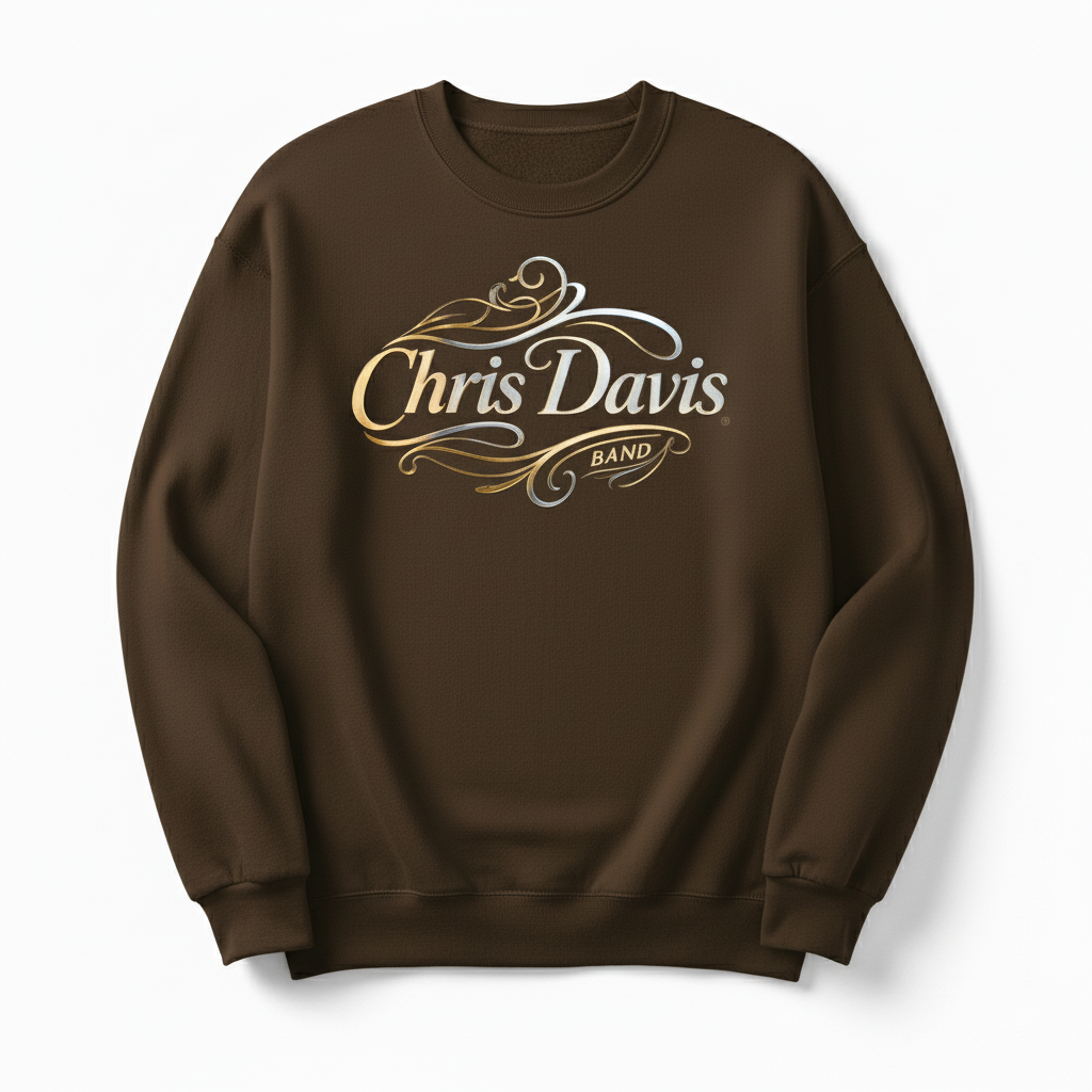Chris Davis Brown Crew Neck Sweatshirt (J562MR)