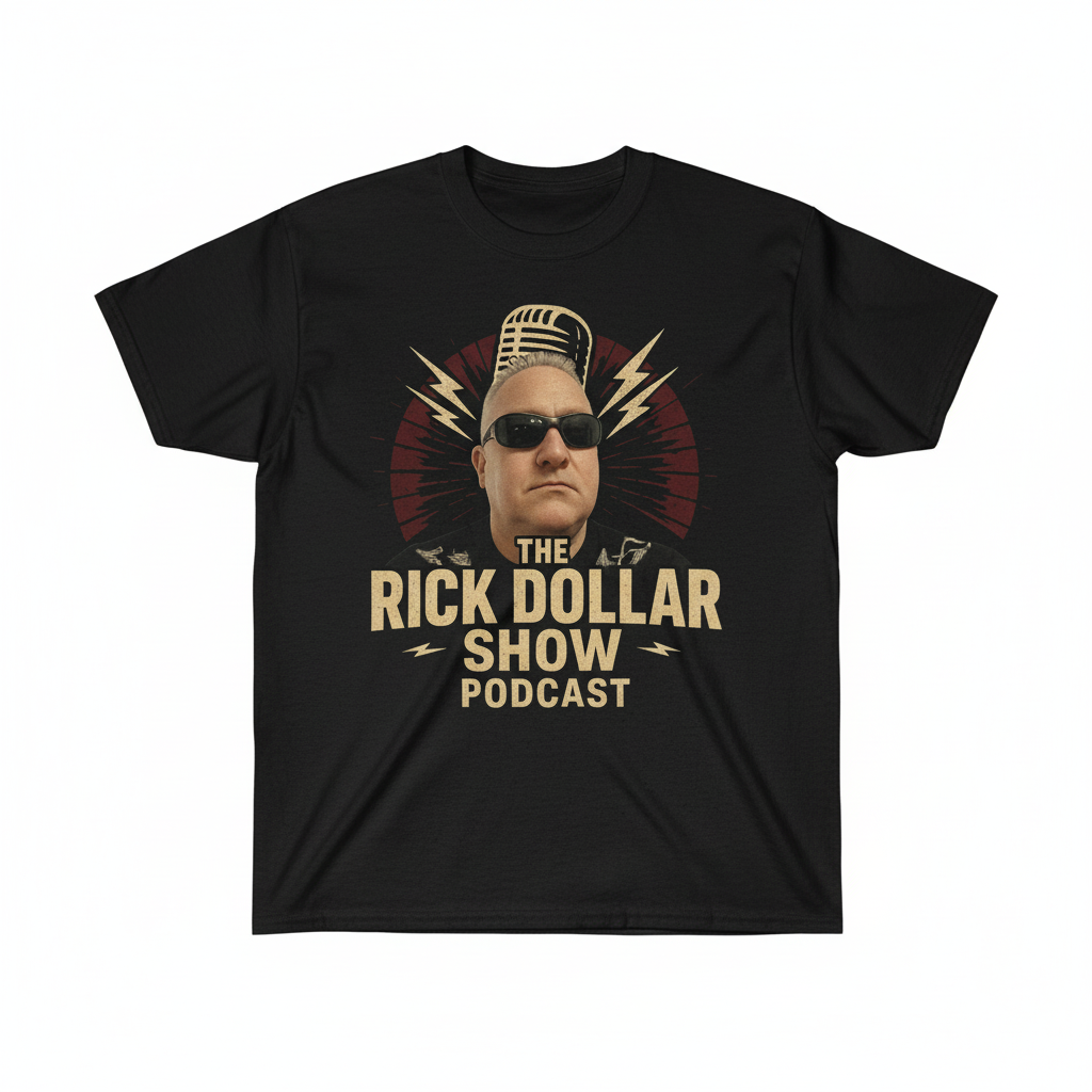 Rick Dollar Show Black T-Shirt (T1000)