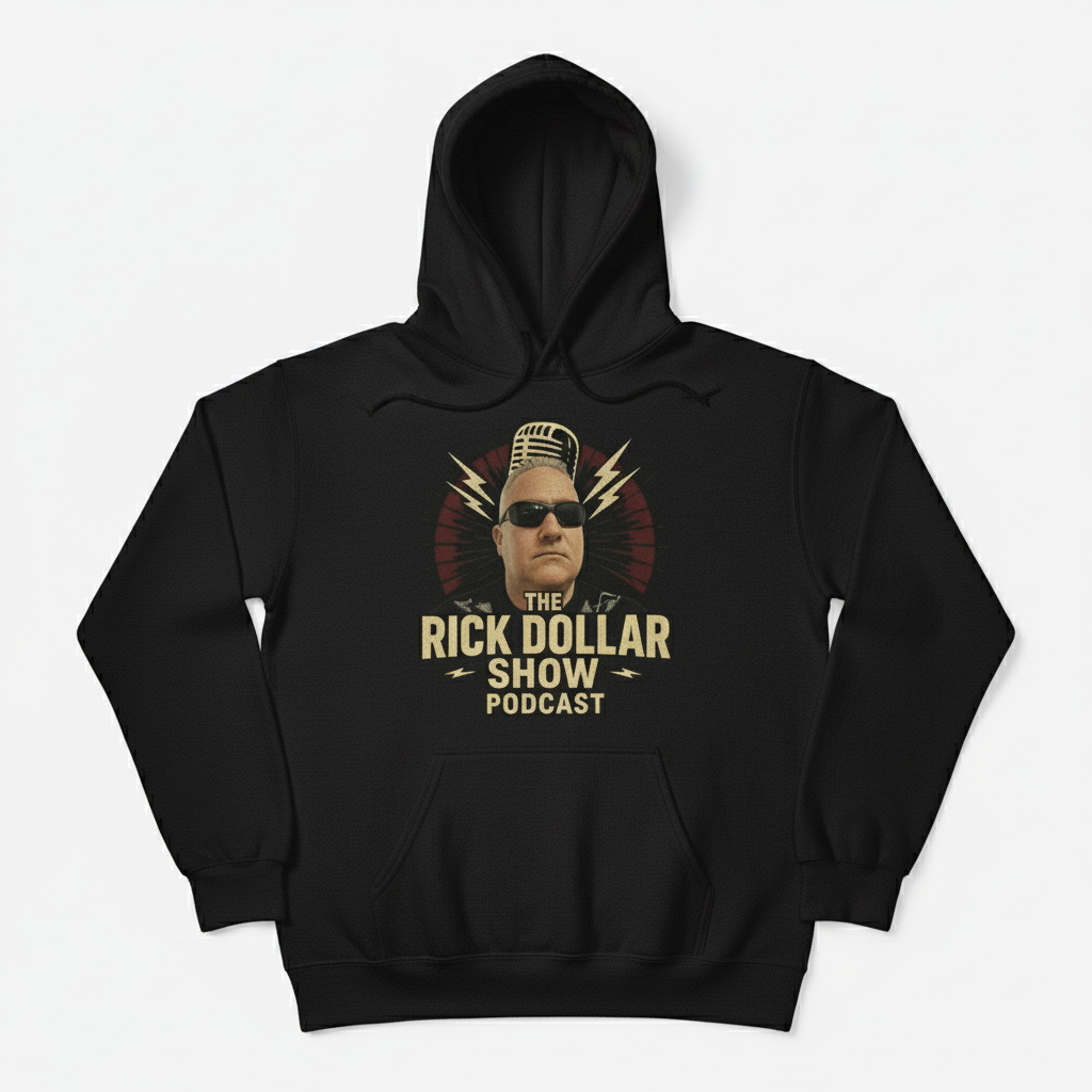Rick Dollar Show Black Hooded Sweatshirt (G18500)