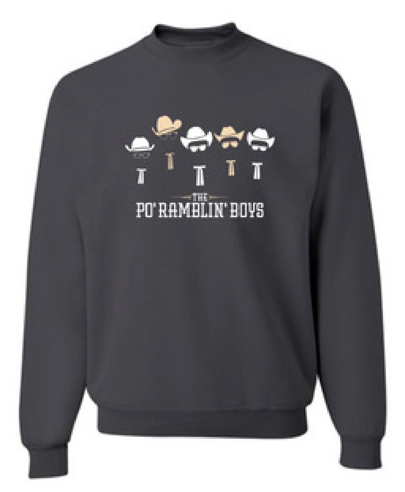 PRB- NEW Hats & Ties Crewneck Sweatshirt