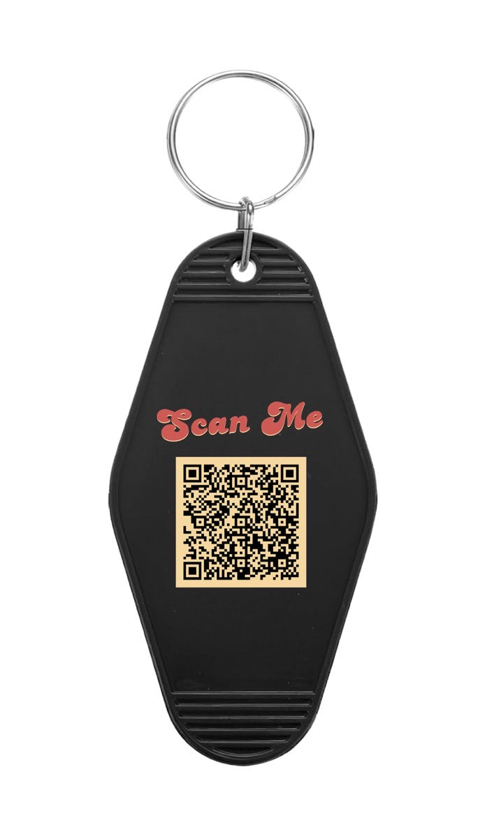 Red Camel Collective Retro Hotel Keychain