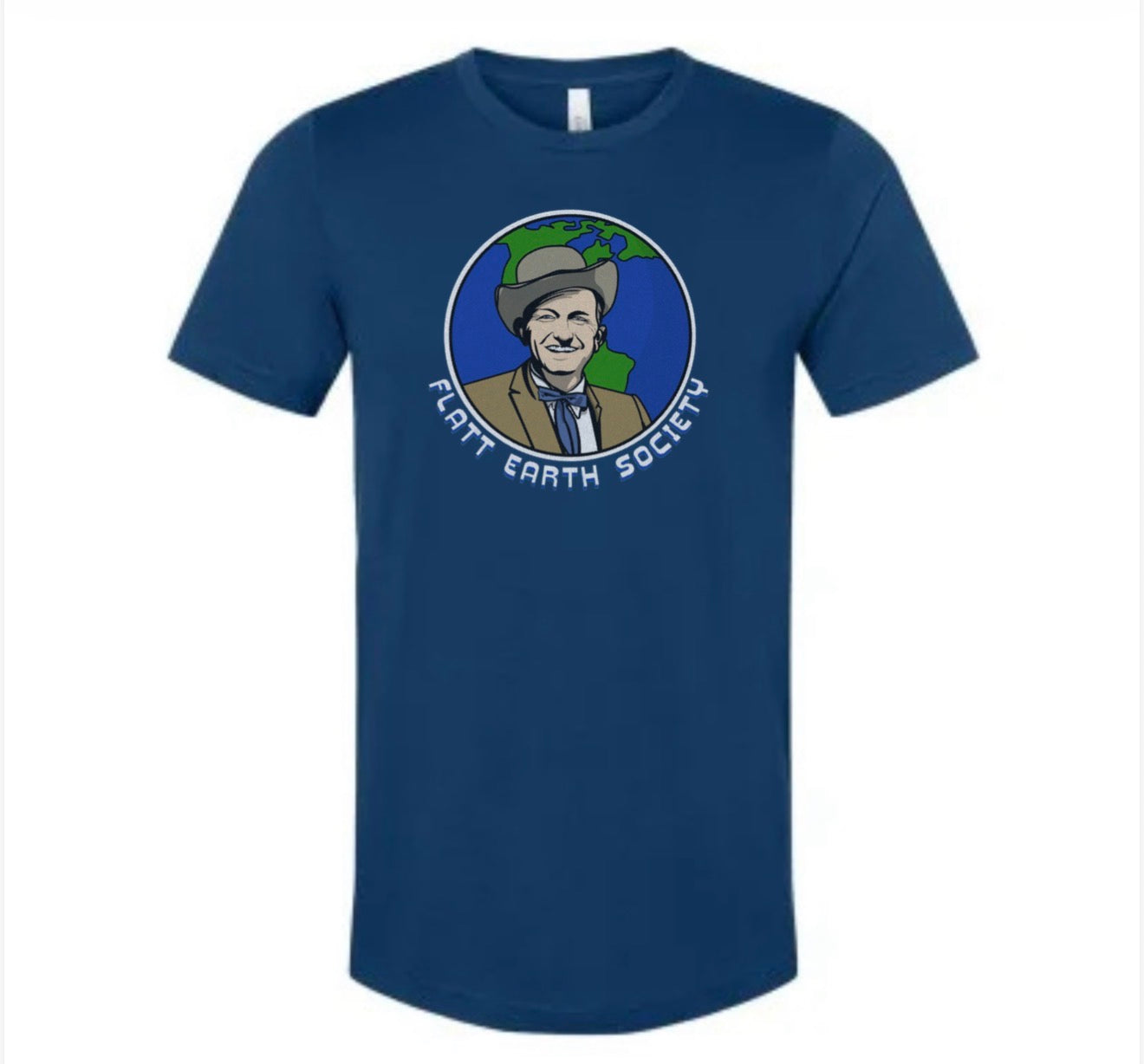 Flatt Earth Society T-Shirt (BC)