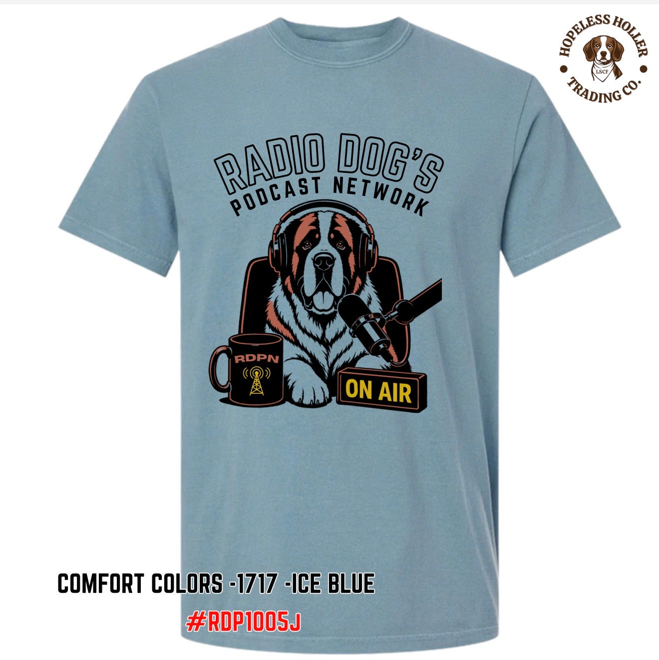 Radio Dog's Podcast Network T-Shirt (CC)