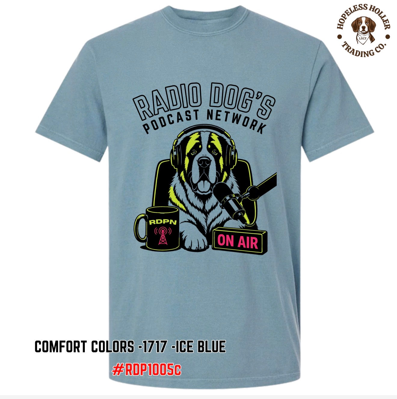 Radio Dog's Podcast Network T-Shirt (CC)