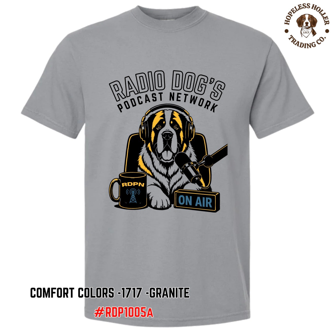 Radio Dog's Podcast Network T-Shirt (CC)