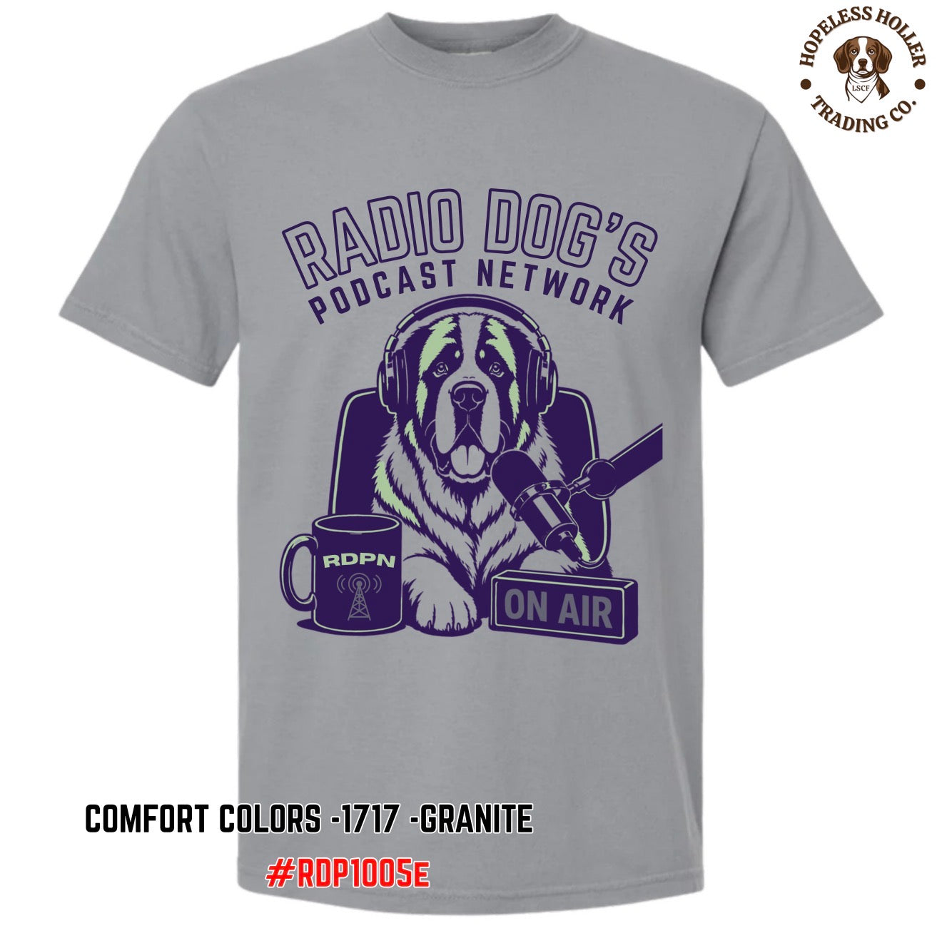 Radio Dog's Podcast Network T-Shirt (CC)