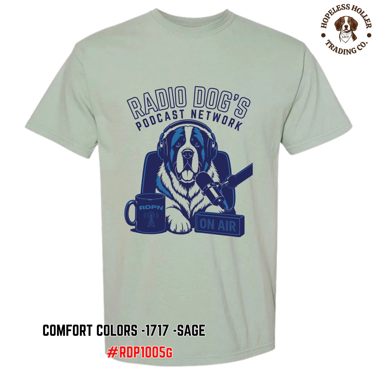 Radio Dog's Podcast Network T-Shirt (CC)