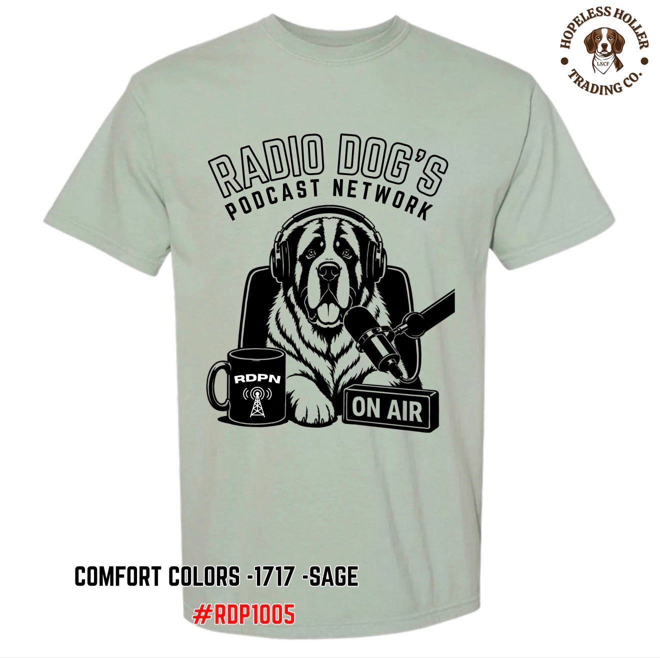 Radio Dog's Podcast Network T-Shirt (CC)