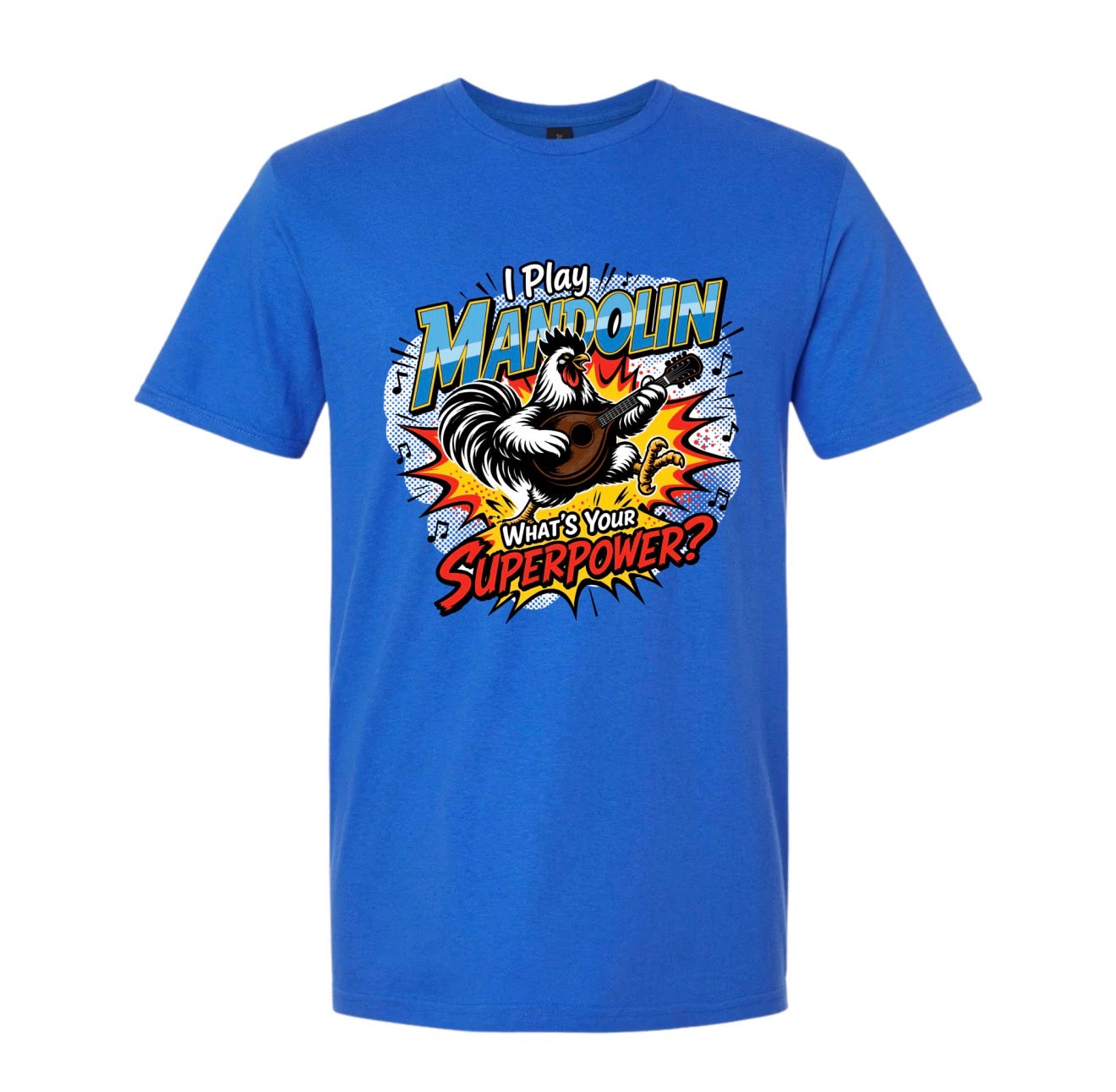 Mandolins In The Morning- Retro Short Sleeve