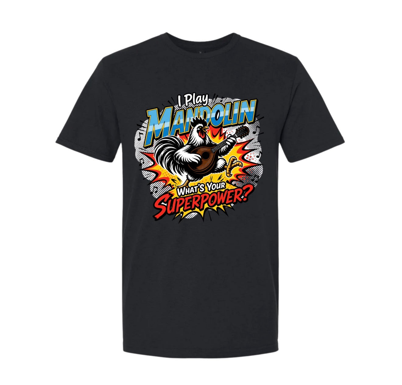 Mandolins In The Morning- Retro Short Sleeve
