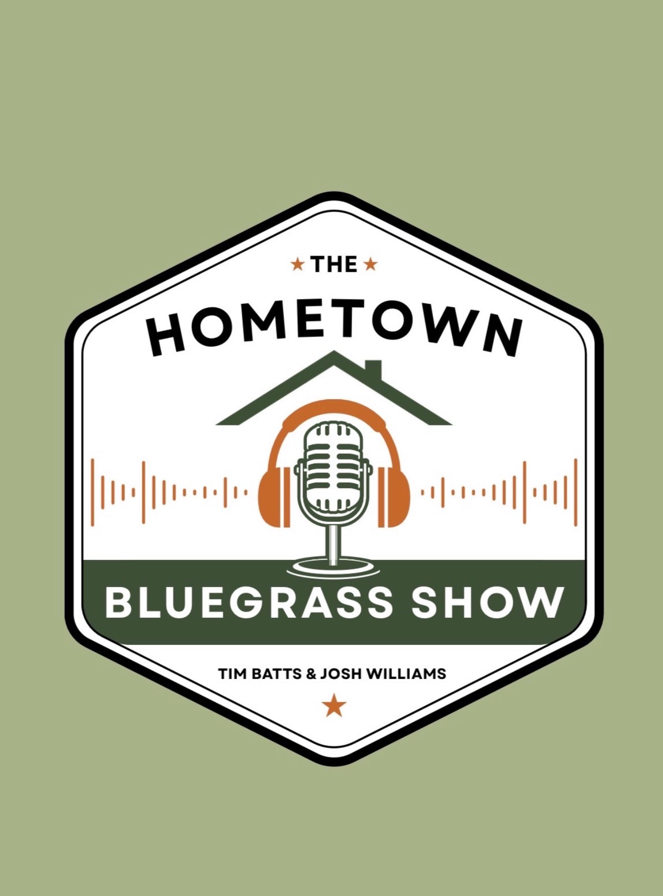 Hometown Bluegrass Show Podcast- UV Sticker