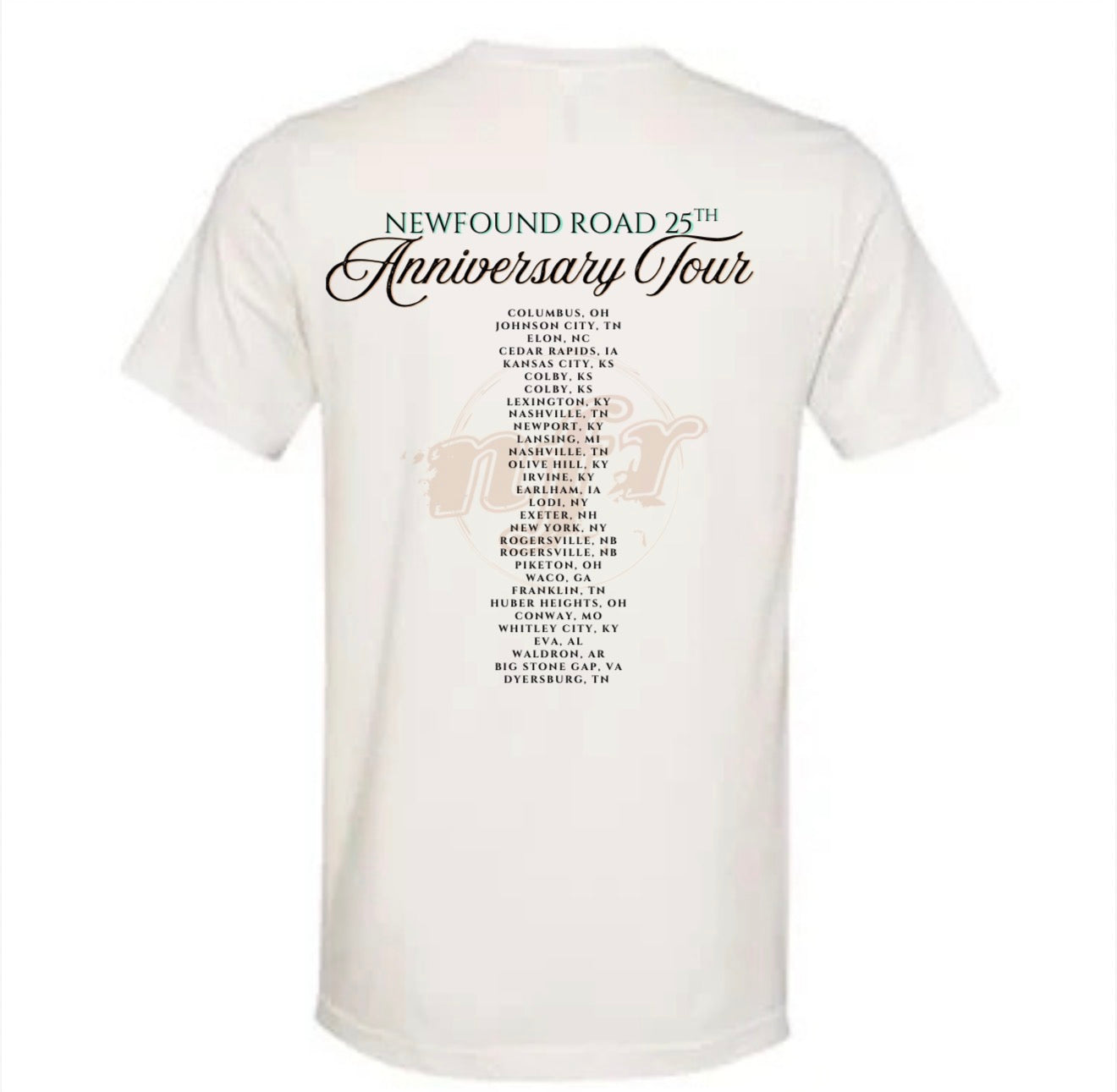 NewFound Road- 25th Anniversary 2026 Tour Short Sleeve