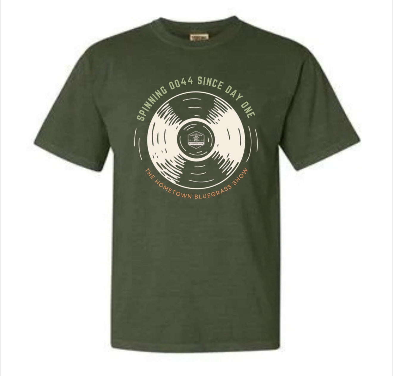 Hometown Bluegrass Show Podcast- Spinning 0044 Since Day One Short Sleeve