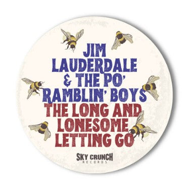 Jim Lauderdale And The Po' Ramblin' Boys The Long And Lonesome Letting Go Sticker