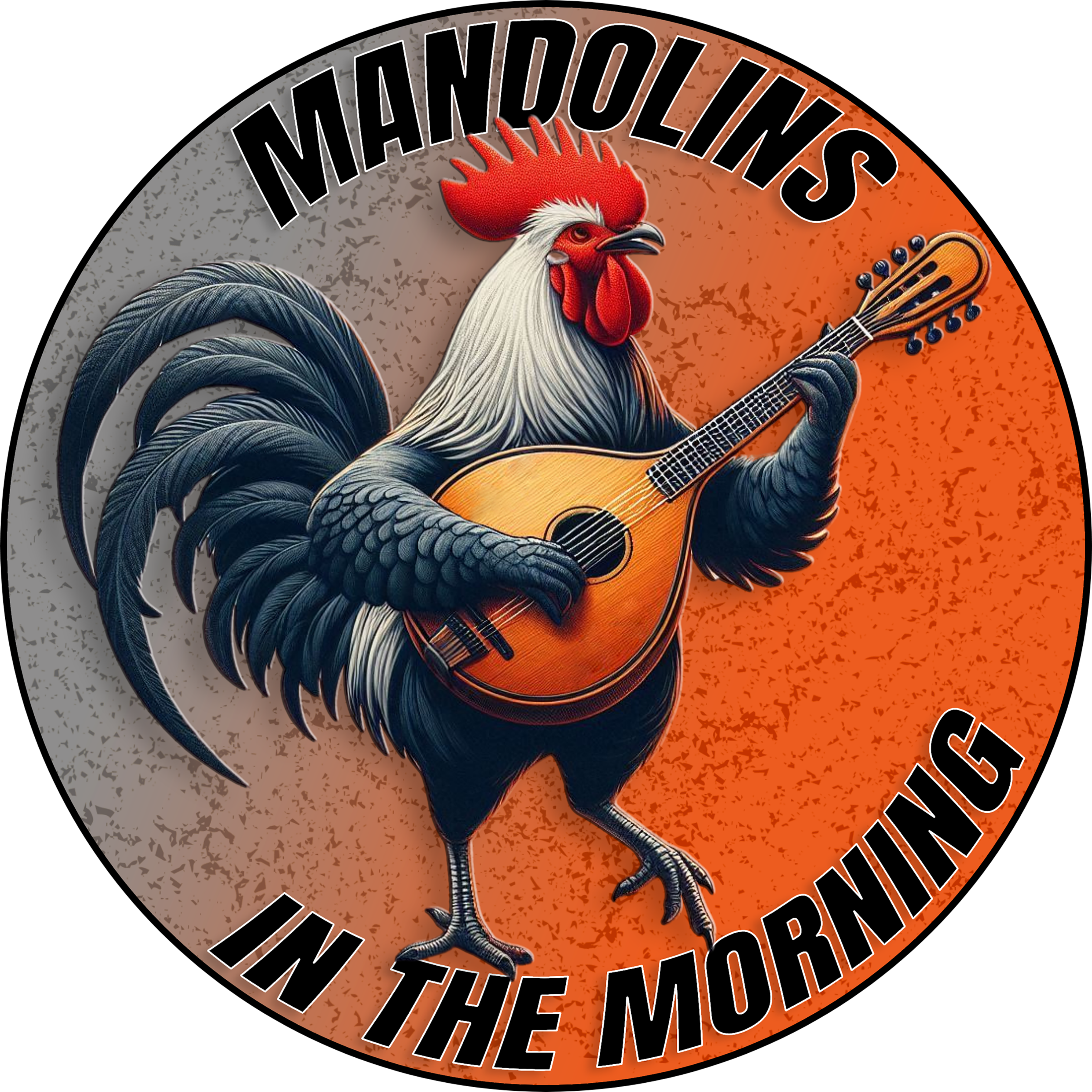 Mandolins In The Morning- UV Stickers