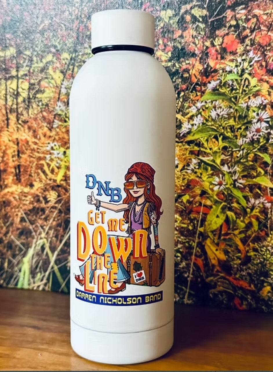 Get Me Down The Line Water Bottle