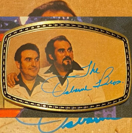 The Osborne Brothers Belt Buckle