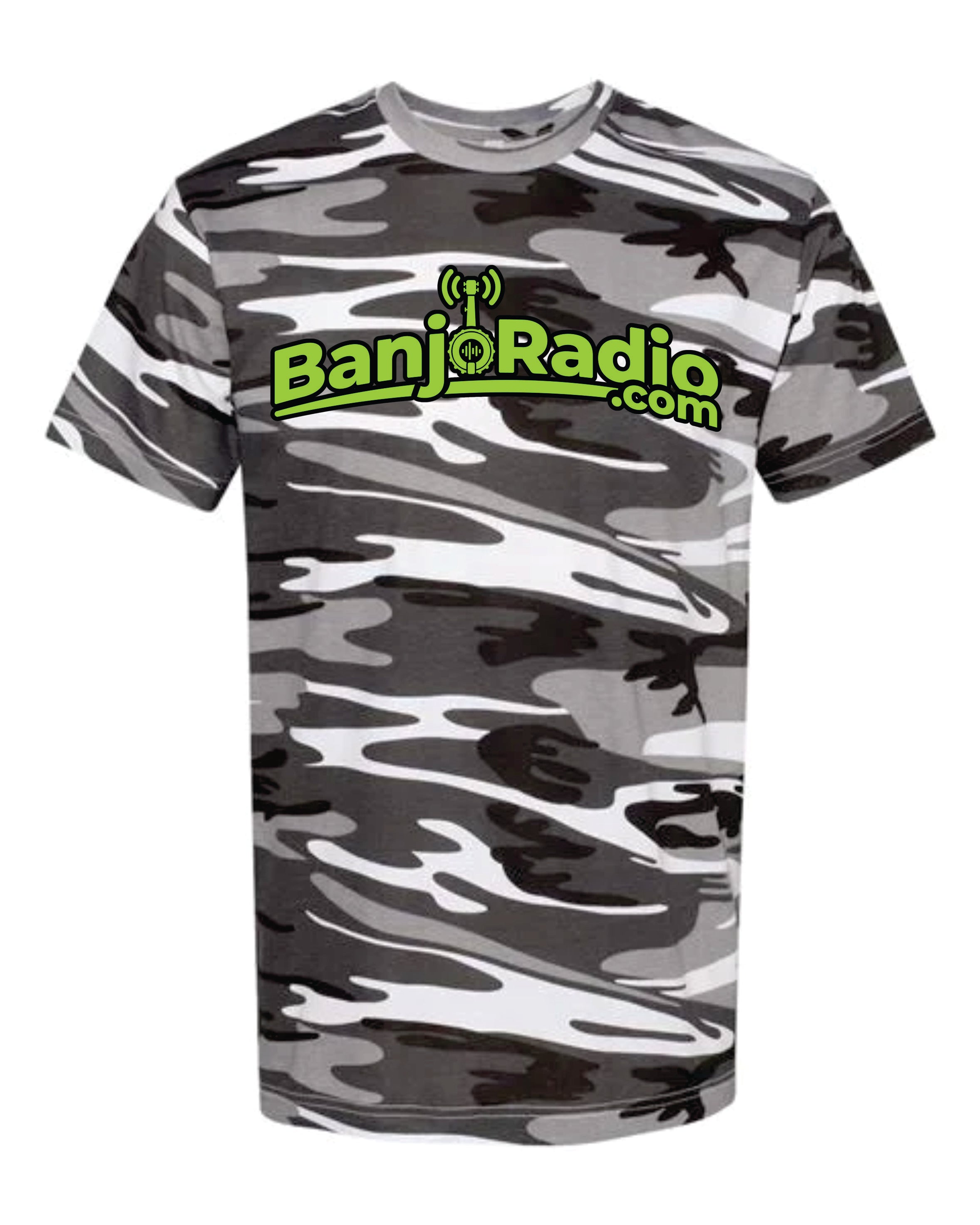 Banjo Radio Camo T-Shirt (CF3907)