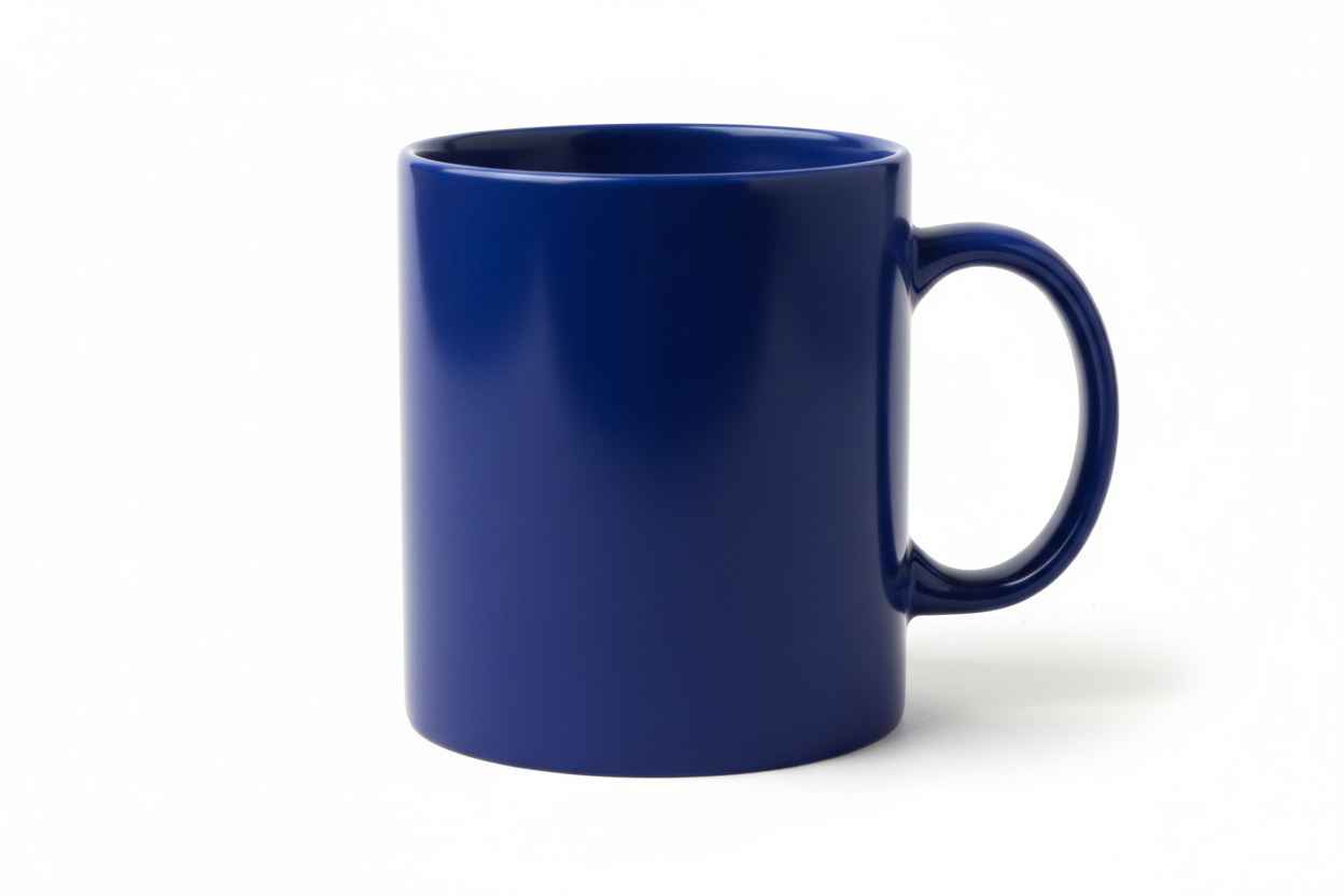 Cobalt Blue 11 ounce coffee mug
